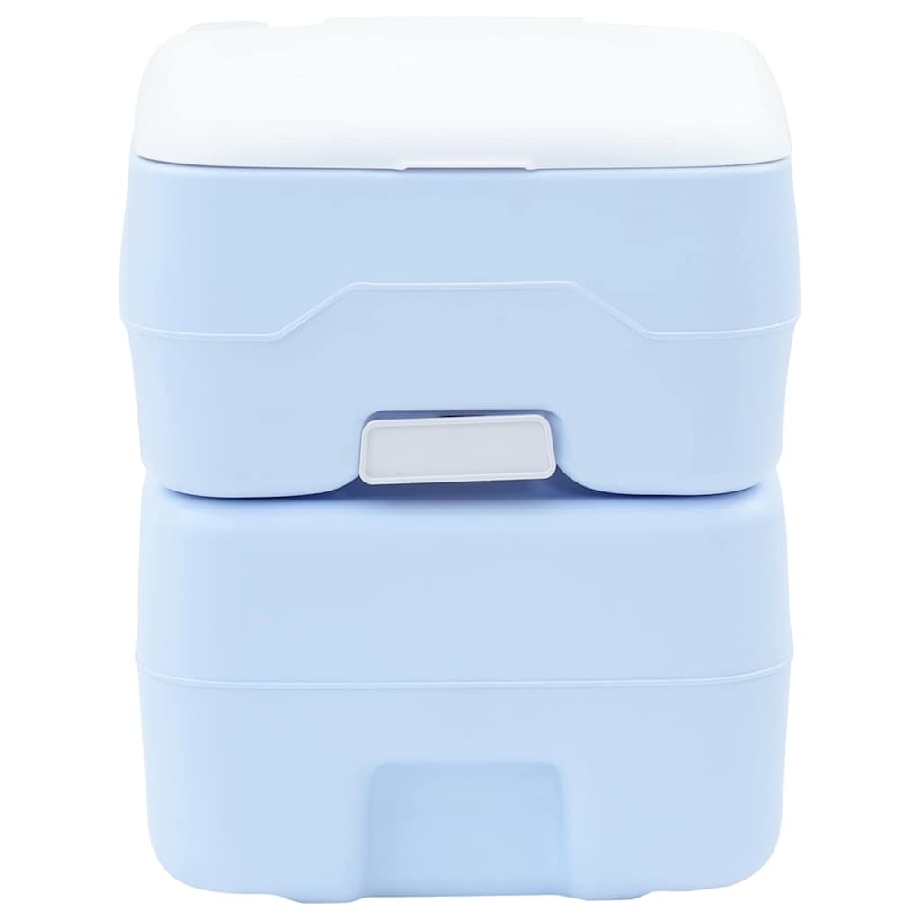 Portables Campingklo Hellblau 41.5 x 36.5 x 42 cm