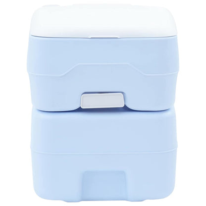 Portables Campingklo Hellblau 41.5 x 36.5 x 42 cm