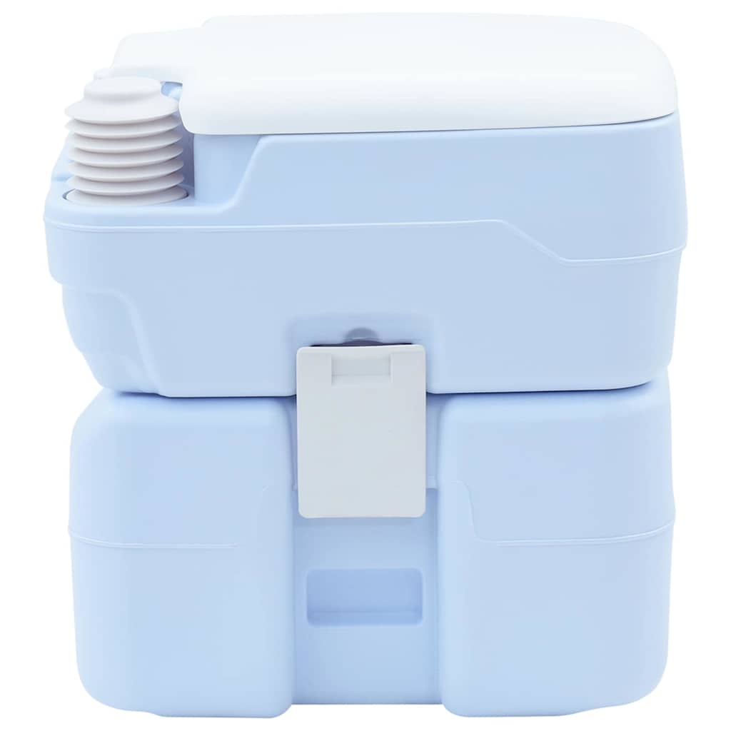 Portables Campingklo Hellblau 41.5 x 36.5 x 42 cm