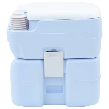 Portables Campingklo Hellblau 41.5 x 36.5 x 42 cm