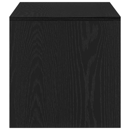 TV-Schrank Schwarz Eichen-Optik 100x40x40 cm Holzwerkstoff