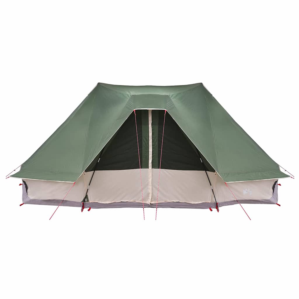 Familien-Tipi-Zelt Falten mit Dach Grün 680 x 430 x 270 cm