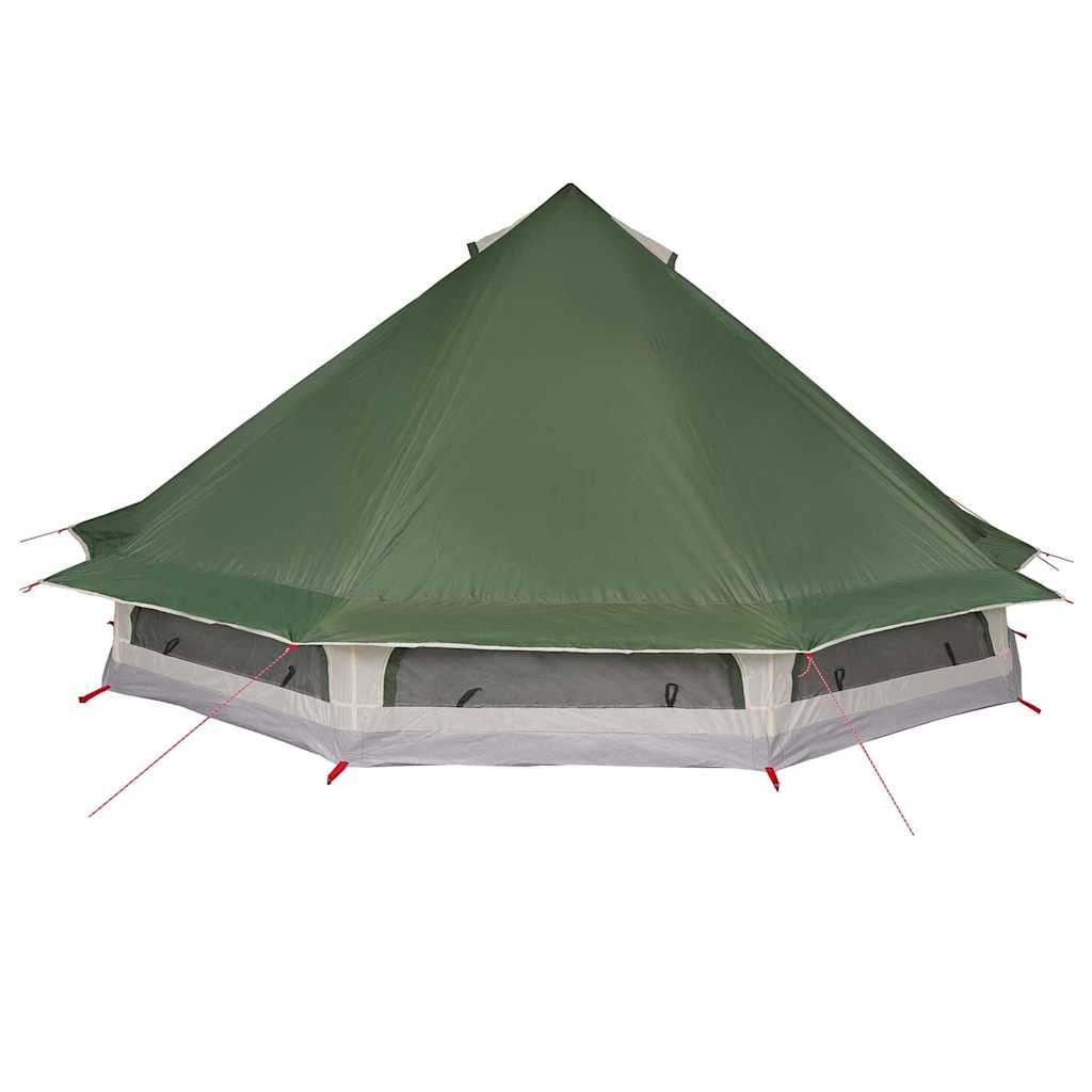 Familien-Tipi-Zelt mit Dach Grün 508 x 470 x 300 cm