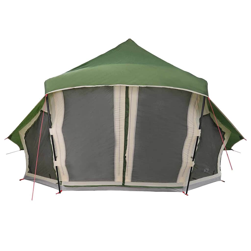 Familien-Tipi-Zelt mit Dach Grün 508 x 470 x 300 cm