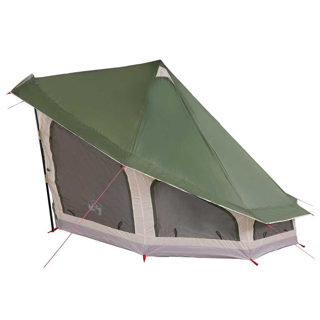 Familien-Tipi-Zelt mit Dach Grün 508 x 470 x 300 cm