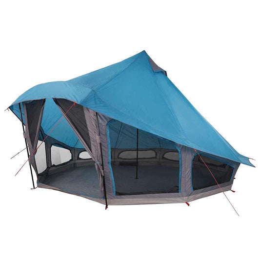 Familien-Tipi-Zelt mit Dach Blau, Grau 508 x 470 x 300 cm