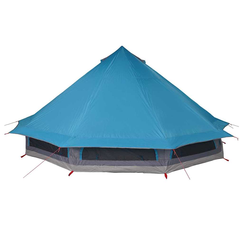 Familien-Tipi-Zelt mit Dach Blau, Grau 508 x 470 x 300 cm
