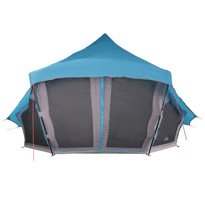 Familien-Tipi-Zelt mit Dach Blau, Grau 508 x 470 x 300 cm