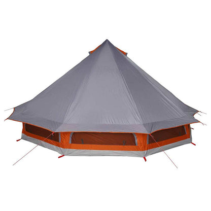 Familien-Tipi-Zelt mit Dach Grau, Orange 508 x 470 x 300 cm