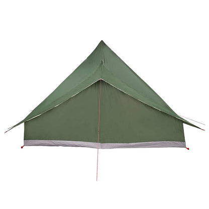 Familien-Tipi-Zelt mit Dach Grün 364 x 281 x 257 cm