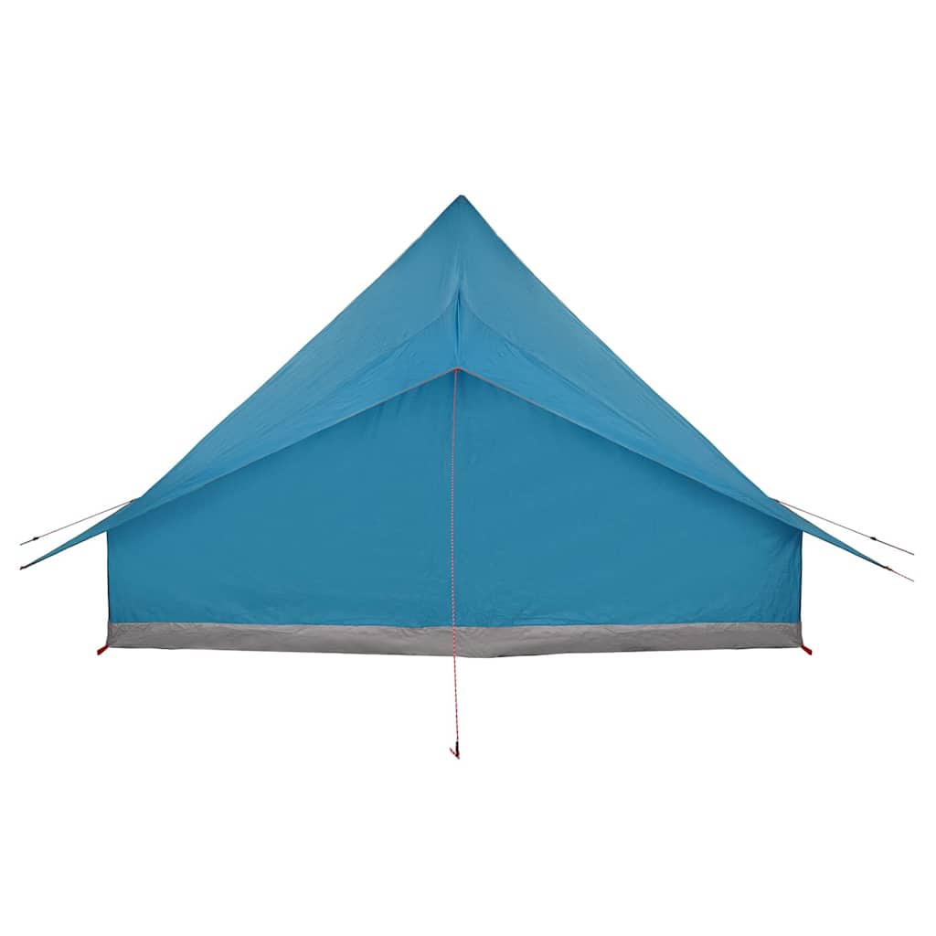 Familien-Tipi-Zelt mit Dach Blau 364 x 281 x 257 cm