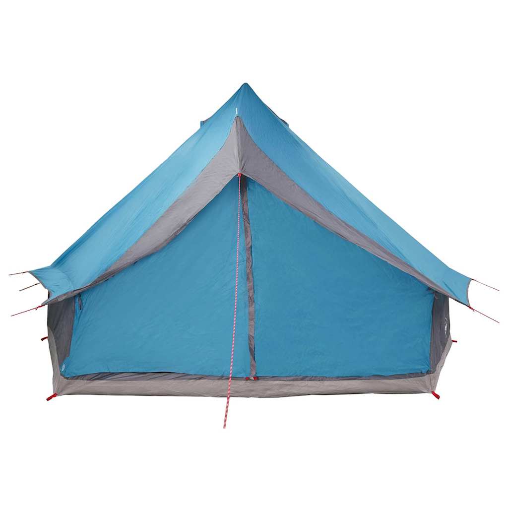 Familien-Tipi-Zelt mit Dach Blau, Grau 400 x 346 x 250 cm