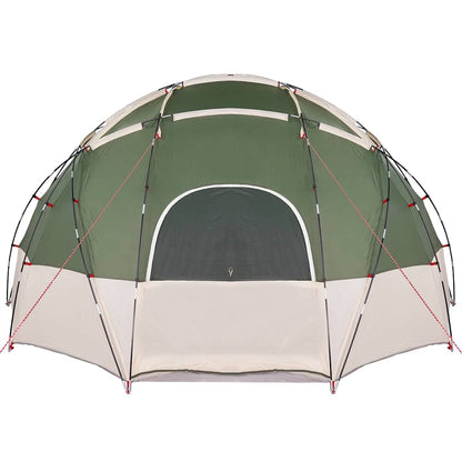 Campingzelt mit Dach Grün 475 x 475 x 235 cm Polyester