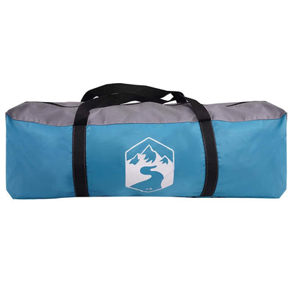 Fahrradgarage mit Dach mit Speicher Blau 256 x 222 x 182 cm