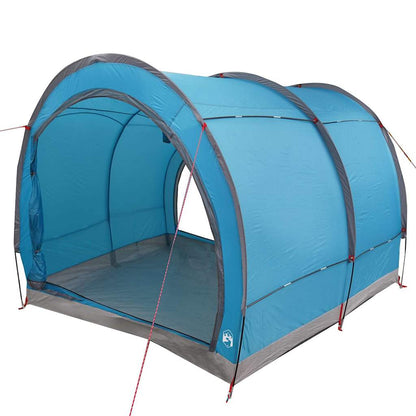 Fahrradgarage mit Dach mit Speicher Blau 256 x 222 x 182 cm