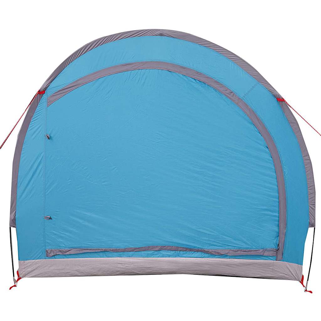 Fahrradgarage mit Dach mit Speicher Blau 256 x 222 x 182 cm
