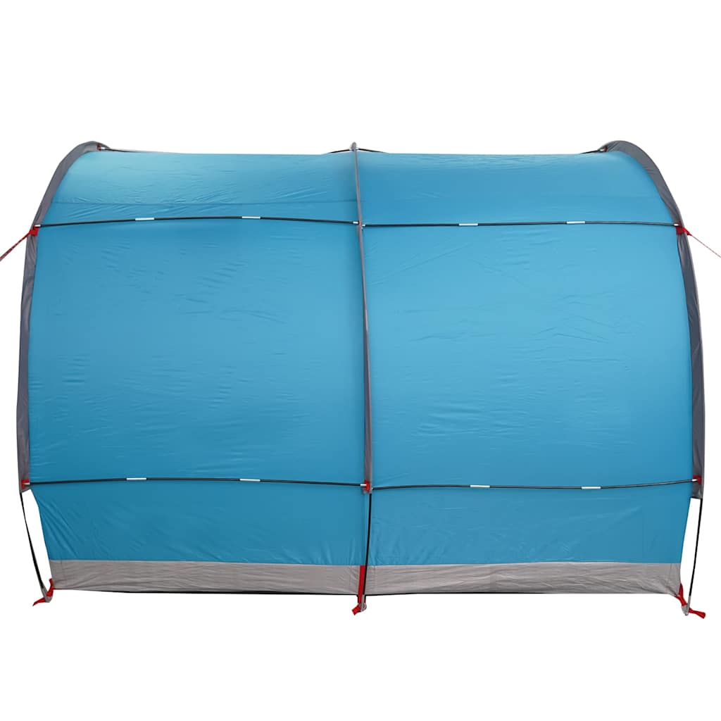 Fahrradgarage mit Dach mit Speicher Blau 256 x 222 x 182 cm
