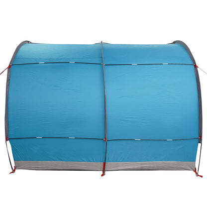 Fahrradgarage mit Dach mit Speicher Blau 256 x 222 x 182 cm