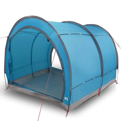 Fahrradgarage mit Dach mit Speicher Blau 256 x 222 x 182 cm