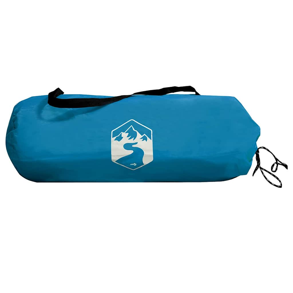 Fahrradgarage mit Dach mit Speicher Blau 210 x 90 x 174 cm