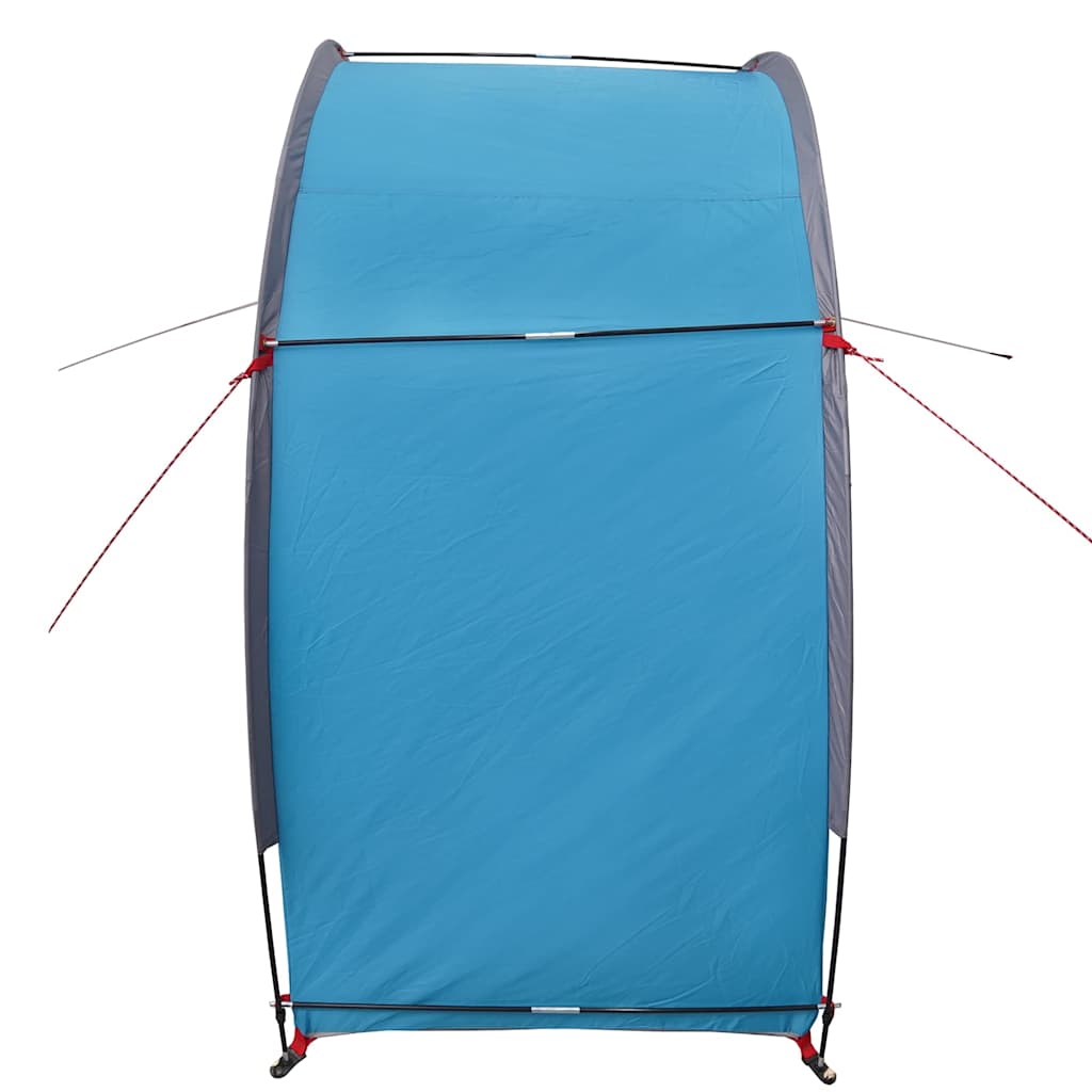 Fahrradgarage mit Dach mit Speicher Blau 210 x 90 x 174 cm