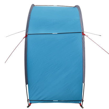 Fahrradgarage mit Dach mit Speicher Blau 210 x 90 x 174 cm