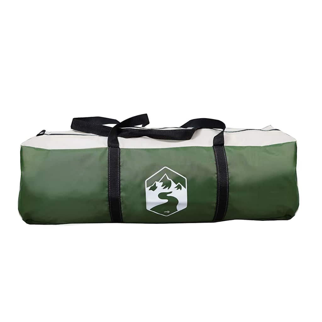 Campingzelt mit Dach Grün 308 x 268 x 130 cm Polyester