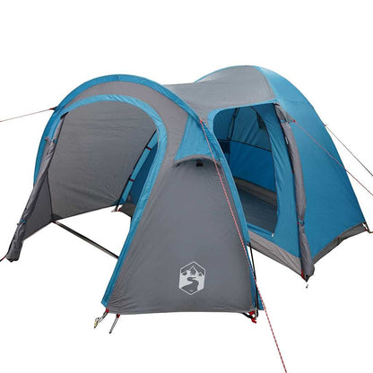 Kuppelzelt mit Dach mit Speicher Blau 384 x 254 x 170 cm