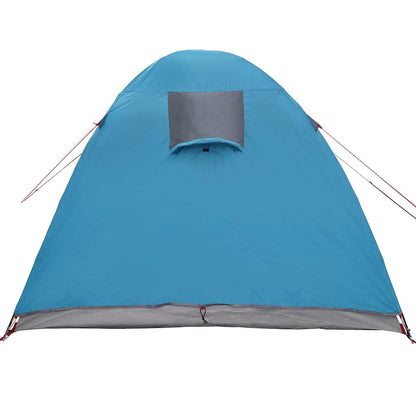 Kuppelzelt mit Dach mit Speicher Blau 384 x 254 x 170 cm