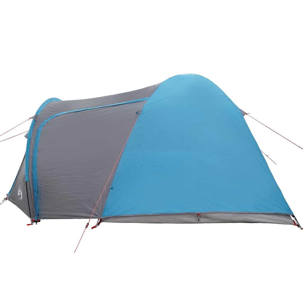 Kuppelzelt mit Dach mit Speicher Blau 384 x 254 x 170 cm