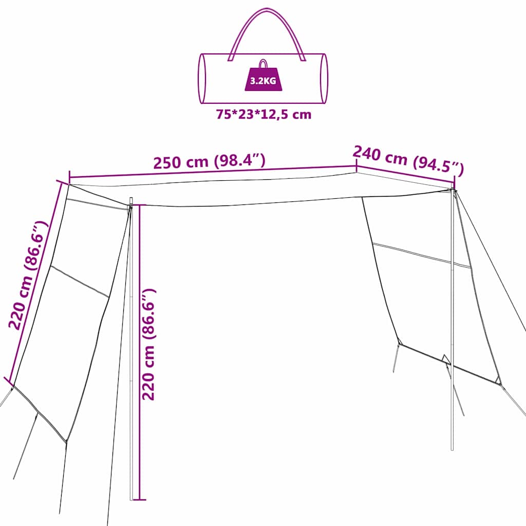 Wasserfester Tarp