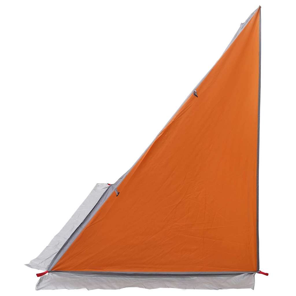 Zelt mit Dach Sonstiges Grau und Orange 190 x 150 x 185 cm