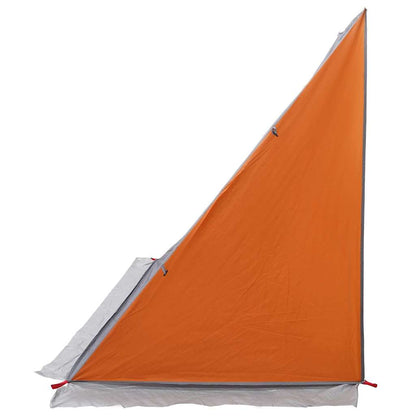Zelt mit Dach Sonstiges Grau und Orange 190 x 150 x 185 cm
