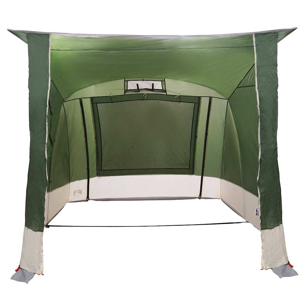 Zelt mit Dach Grün und Schwarz 285 x 255 x 245 cm Polyester