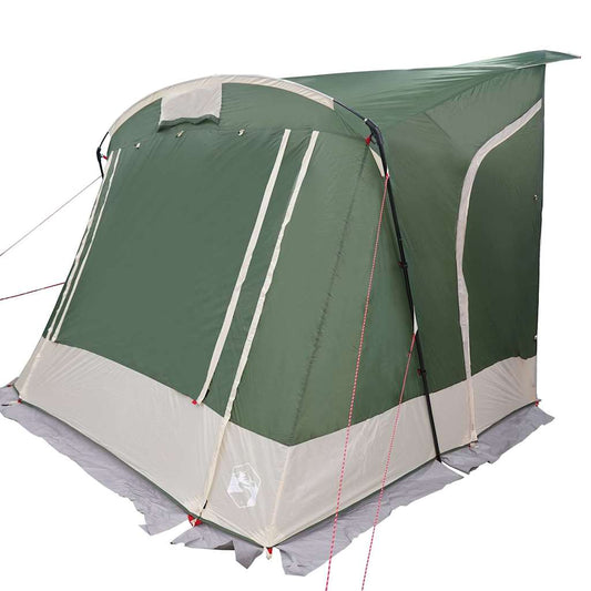 Zelt mit Dach Grün und Schwarz 285 x 255 x 245 cm Polyester