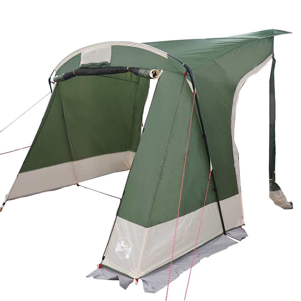 Zelt mit Dach Grün und Schwarz 285 x 255 x 245 cm Polyester