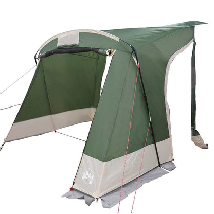 Zelt mit Dach Grün und Schwarz 285 x 255 x 245 cm Polyester