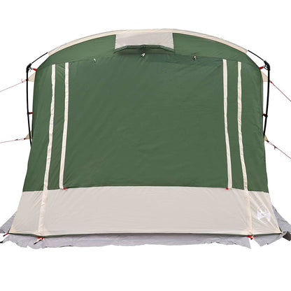 Zelt mit Dach Grün und Schwarz 285 x 255 x 245 cm Polyester