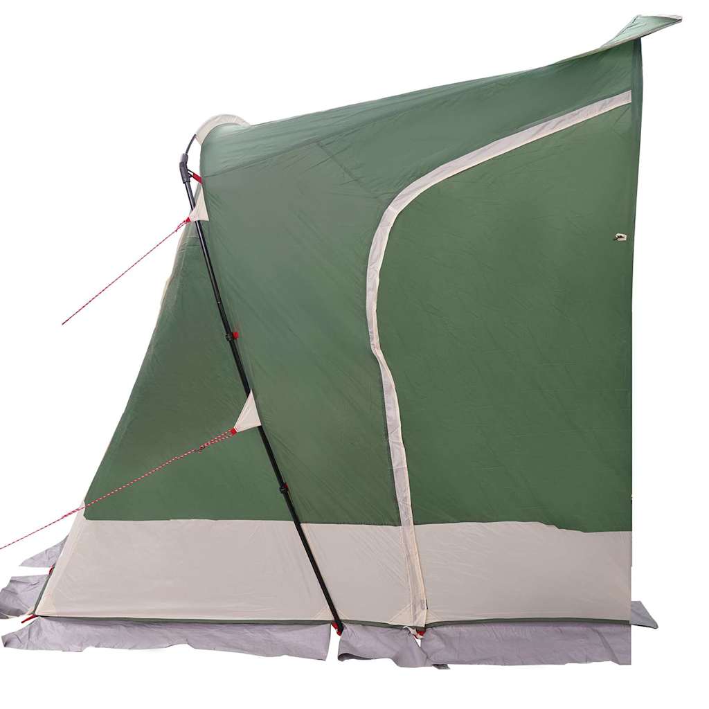 Zelt mit Dach Grün und Schwarz 285 x 255 x 245 cm Polyester