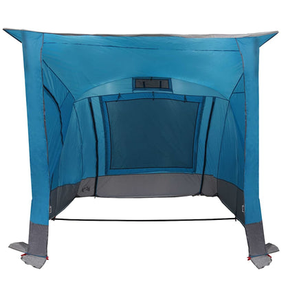 Zelt mit Dach Blau und Schwarz 285 x 255 x 245 cm Polyester