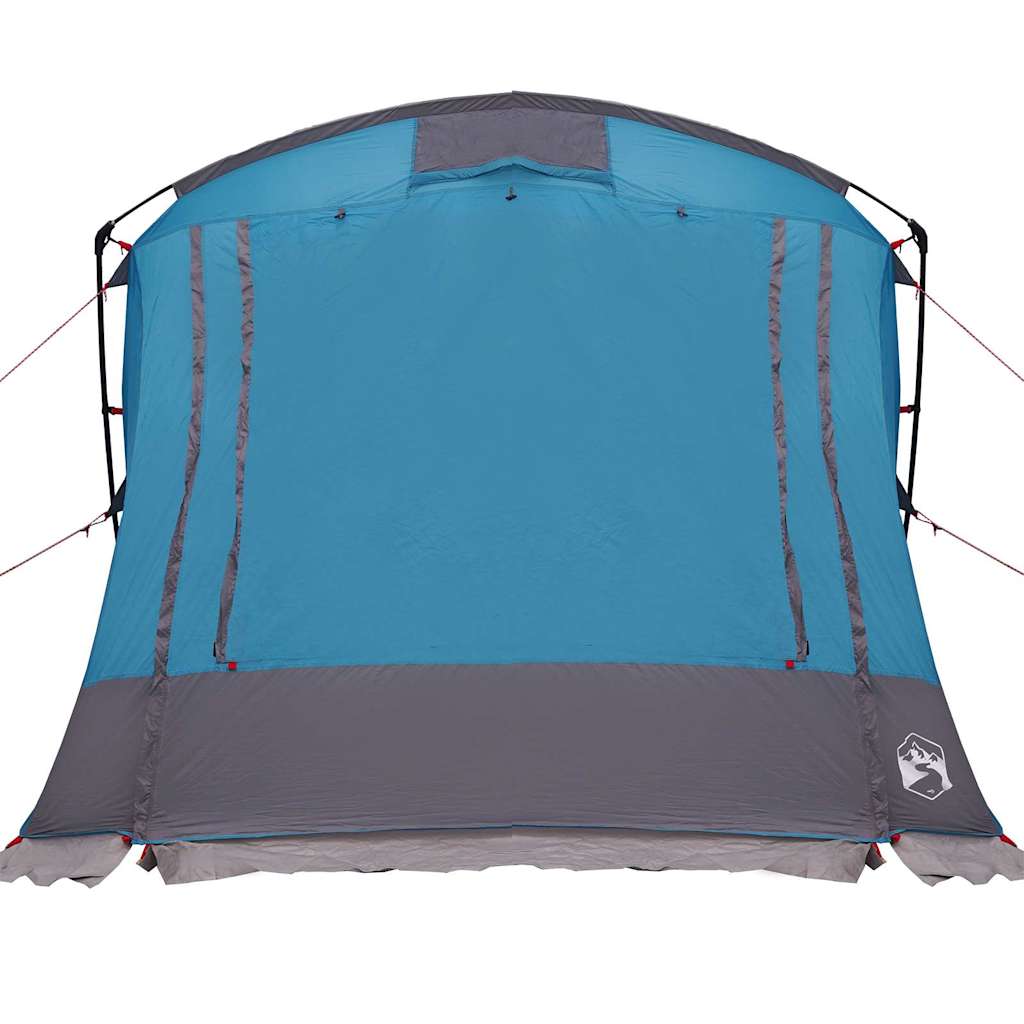 Zelt mit Dach Blau und Schwarz 285 x 255 x 245 cm Polyester