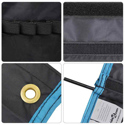 Aufbewahrungstasche Schwarz, Blau 161 x 58.5 cm Oxford