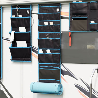 Aufbewahrungstasche Schwarz und Blau 125 x 48 cm Oxford-Gewebe