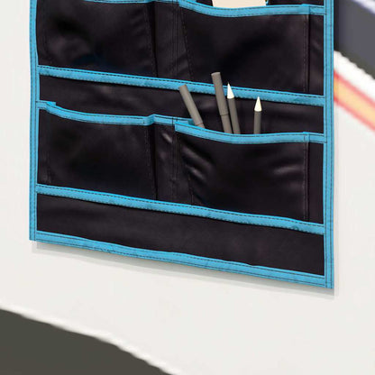 Aufbewahrungstasche Schwarz und Blau 63,5 x 40 cm Oxford-Gewebe