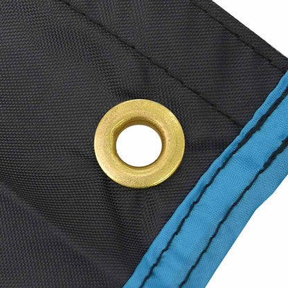 Radabdeckung Schwarz, Blau 108 x 76 cm Oxford