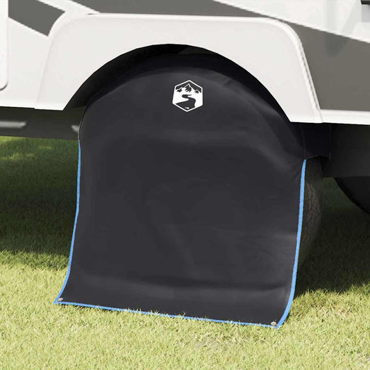 Radabdeckung Schwarz, Blau 108 x 76 cm Oxford