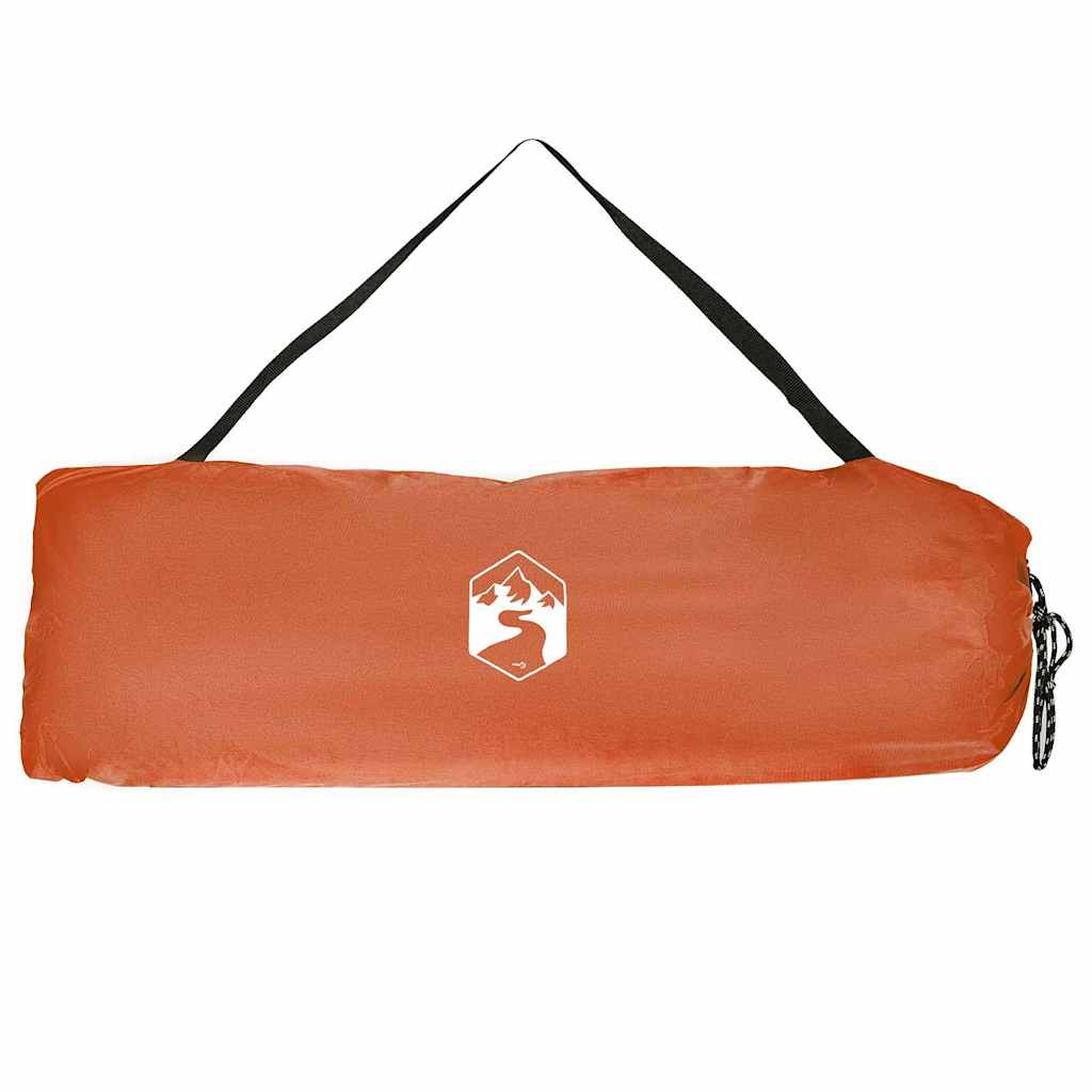 Zelt mit Dach Sonstiges Grau und Orange und Schwarz