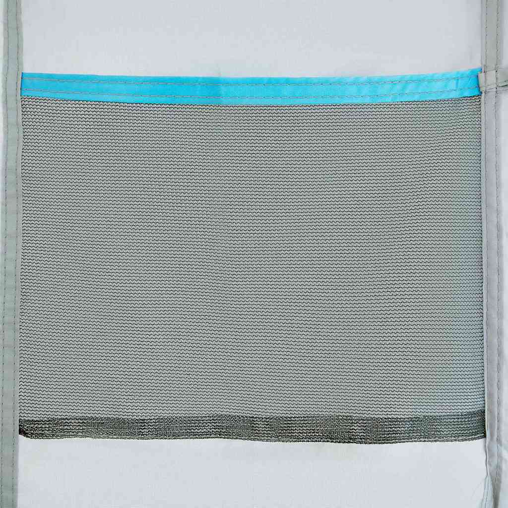 Hängender Zeltorganiser mit Speicher Grau 320 x 182 cm