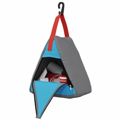 Aufbewahrungstasche Grau, Blau, Rot 24 x 16 x 24 cm Oxford