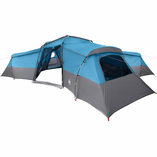 Familienzelt Blau 833 x 585 x 216 cm Polyester